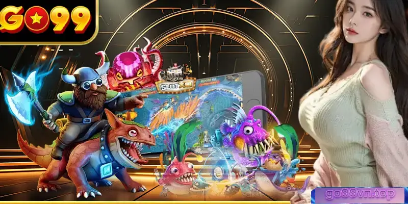 Bắn Cá Long Vương Go99 – Khám Phá Thủy Cung 3D Đẳng Cấp Nhất 2026